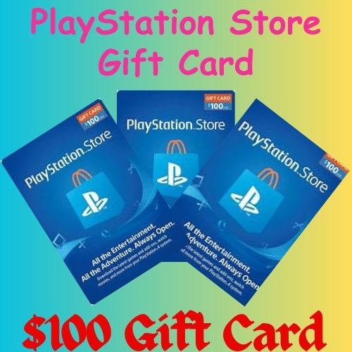 PlayStation Gift Card For 2024